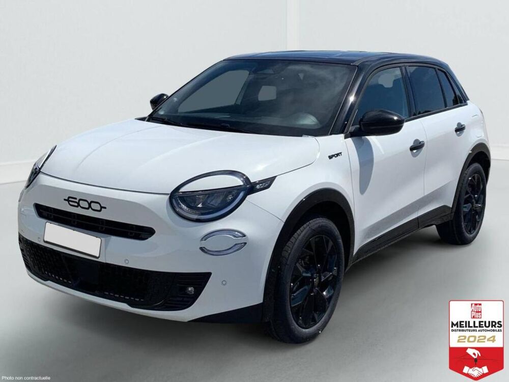 Fiat 600 T-Gen 3 1.2 Hybrid 145ch eDCT6 Sport 2026 occasion 10150 Lavau