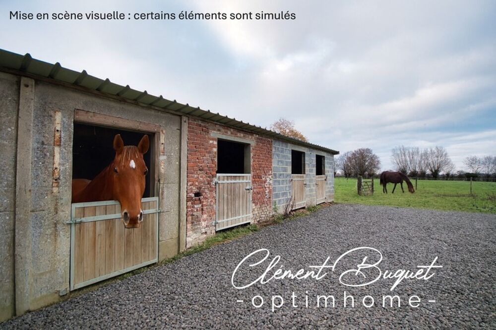 ? Longère individuelle avec installations équestres  1,2 hectare pour vous et vos chevaux ?