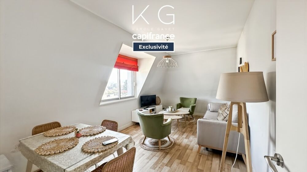 EXCLUSIVITE proche Deauville, à Tourgéville, plage et commerces à pieds appartement 2 chambres de 58 m² à vendre