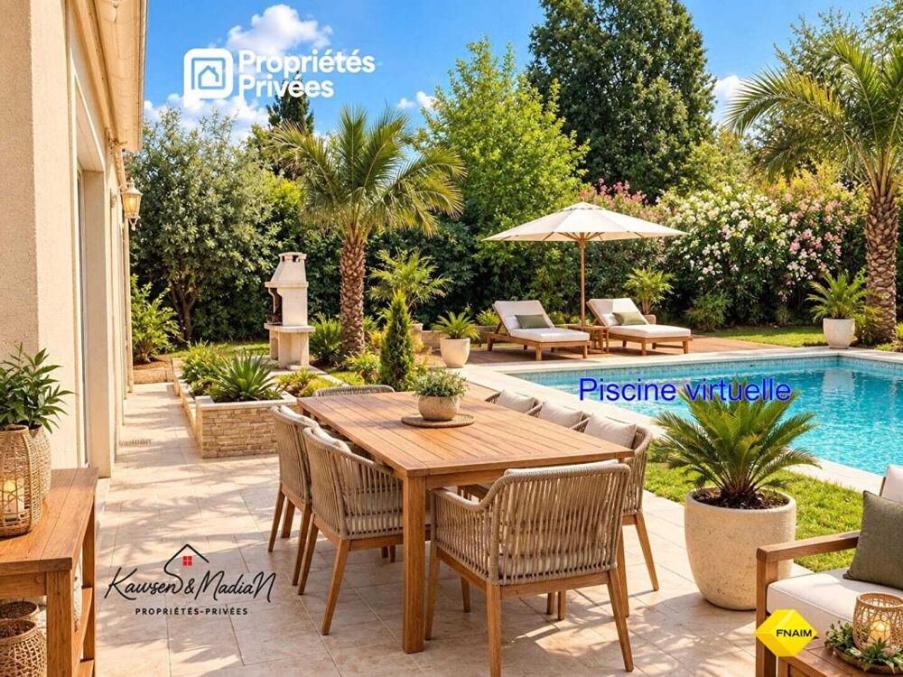 Vente Villa Magnifique Villa de prestige plain pied Yvrac secteur recherché Yvrac