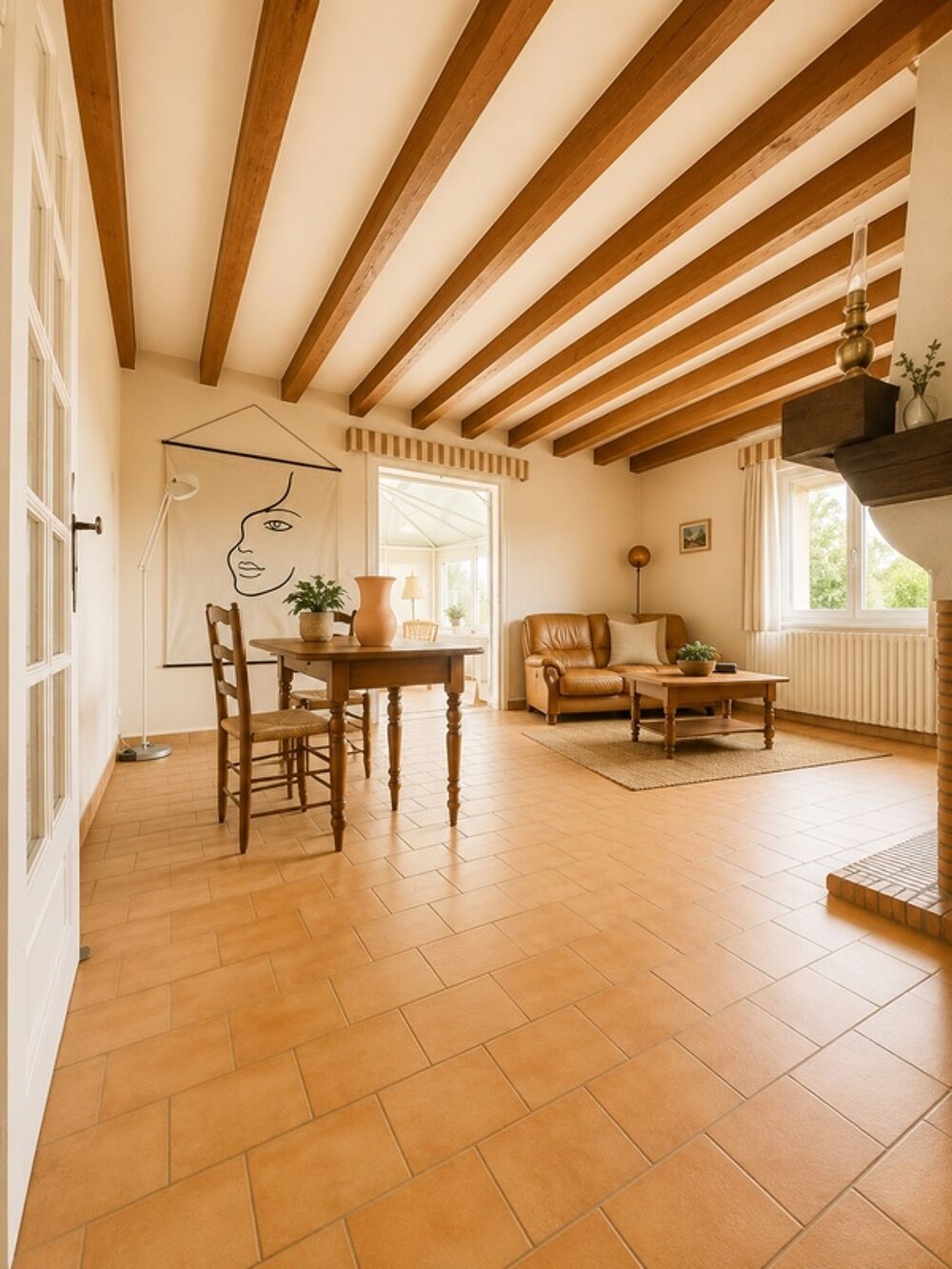 Maison avec vue panoramique et caves troglodytes à Luynes 37230