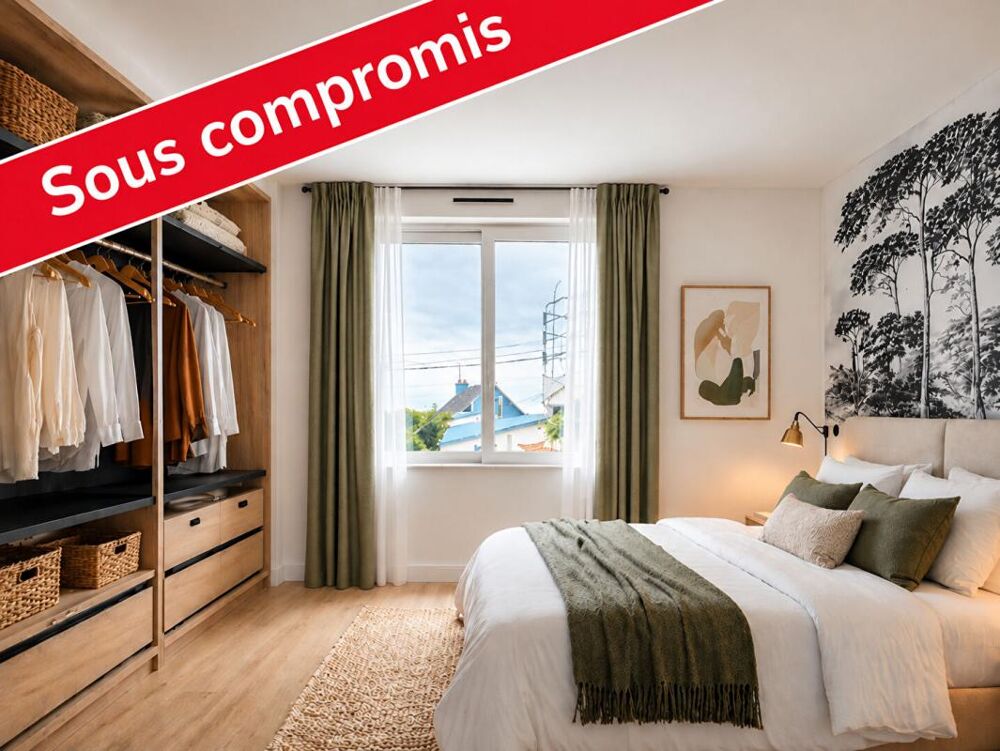 Appartement T2, très lumineux, refait à neuf - RDC de plain-pied - Proximité immédiate arrêt de bus - À 20 min de Lorient / 25 m