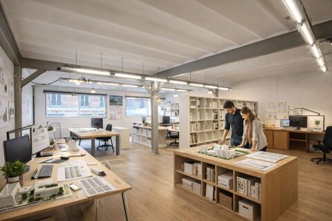 A louer, bureaux de 104 m&sup2;, M&eacute;tro Belleville 3952 75011 Paris
