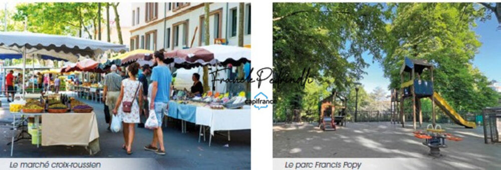 Spacieux T2 46.70 m² avec Balcon et garage Lyon 4? Croix-Rousse