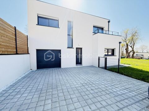   Maison familiale non mitoyenne de 170 m� � Vignoc sur terrain de 469 m� avec garage Maison - 7 pi�ce(s) - 170 m�