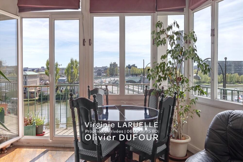 Vente Appartement Rouen quais de Seine Appartement avec balcon, 3 chambres, cave et grenier Rouen