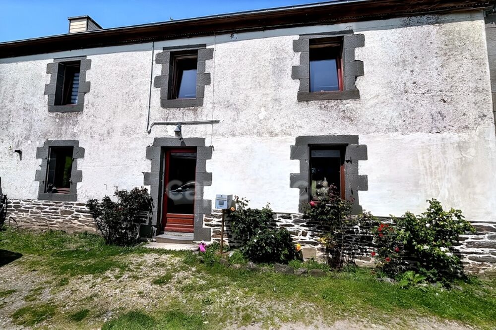Lopérec(29) Longère pleine de cachet - 110m² + combles aménageables - Terrain 2500m²