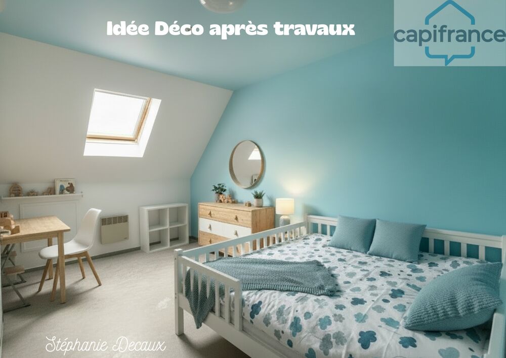 Vente Maison ? MAISON DE VILLE À VENDRE – HIRSON CENTRE (02500) – GARAGE 40 m² – 2 CHAMBRES Hirson