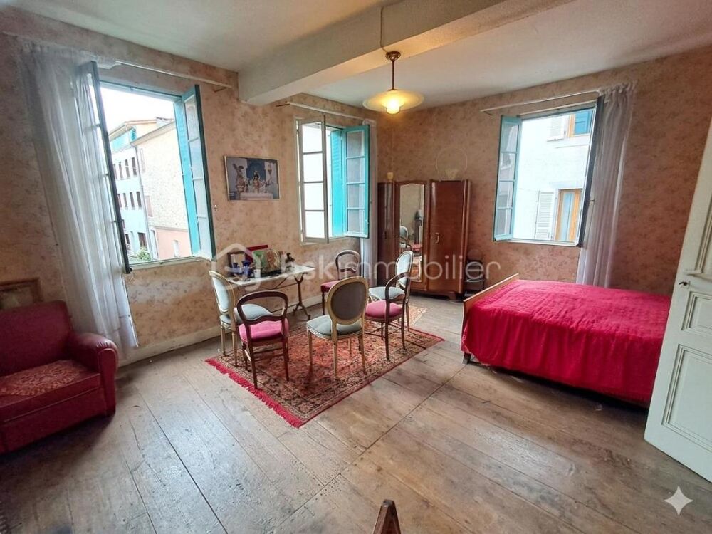 Vente Maison Immeuble de village avec local commercial et vastes volumes – La Bastide-de-Sérou 09240 La bastide de serou