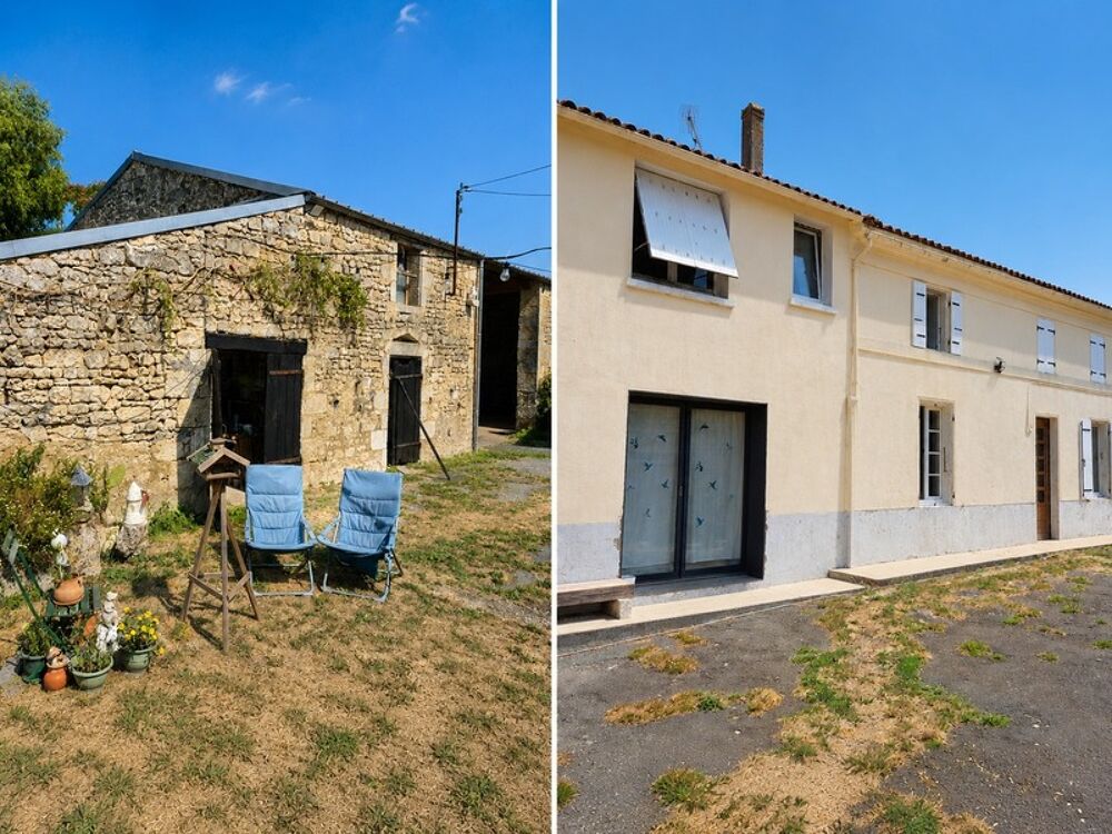Maison de campagne avec studio, dépendances et jardin  Bords