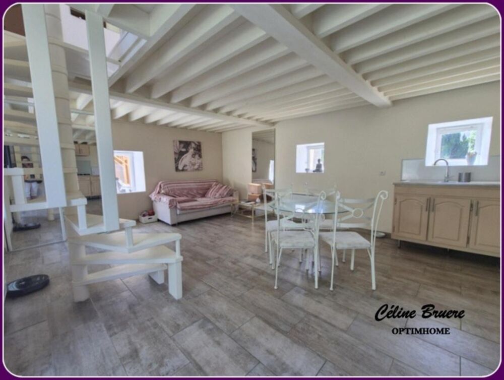 Maison individuelle en pierre avec appartement et local commercial à vendre 140m² TROARN (14)