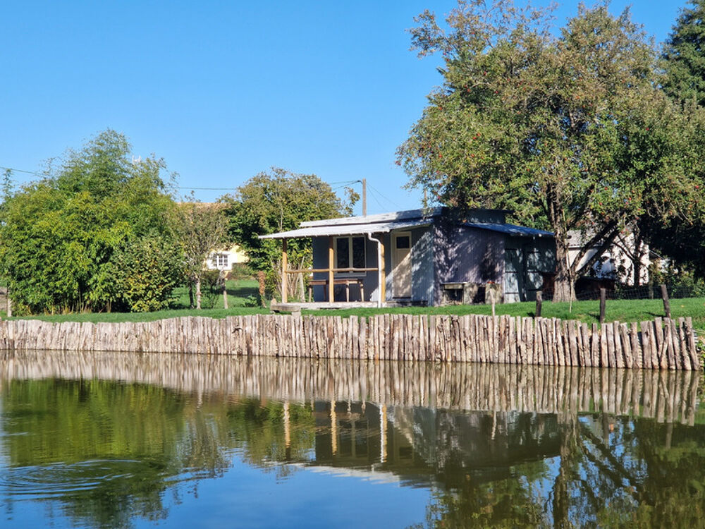 Vente Terrain  vendre  Terrain de loisir avec tang et cabanon  Montfort-le-Gesnois Montfort le gesnois