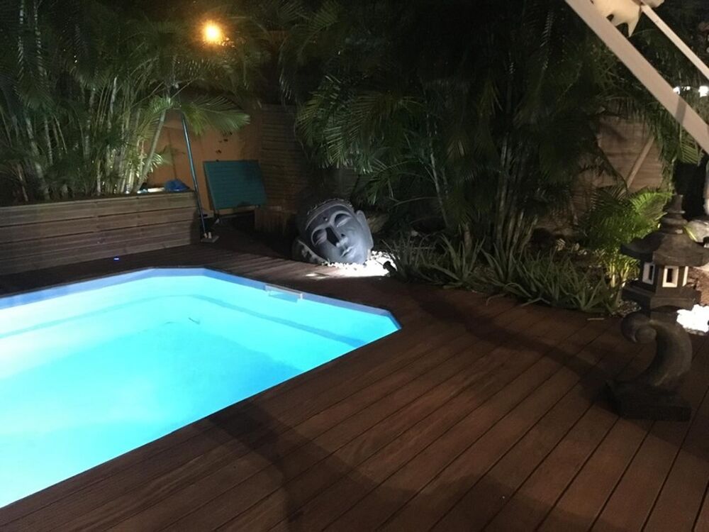 Proche bourg villa avec piscine et carbet à SAINT FRANCOIS (971)
