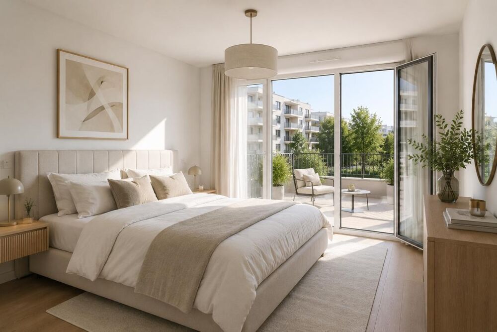 Vente Appartement T4 avec JARDIN et PARKING sur secteur BORDEAUX Nord Bruges