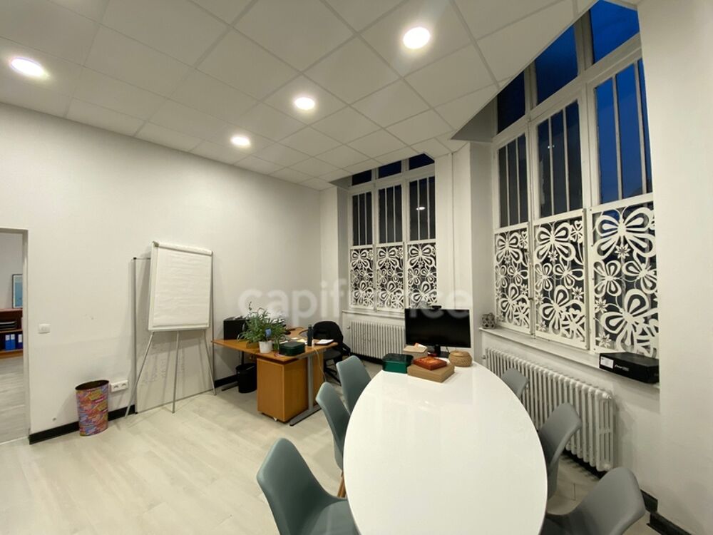   Local/bureau à louer ROUBAIX (59) Quartier:gare, centre-ville 114,85m2 , 2 parkings, zone franche Roubaix
