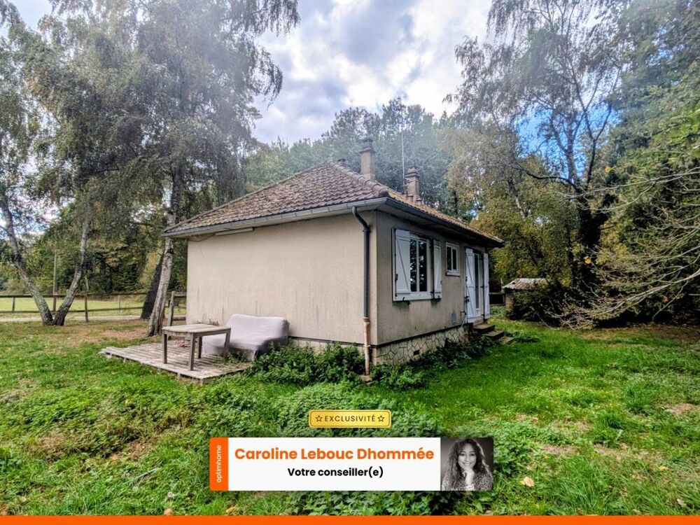 Vente Maison Maisonnette louée avec jardin de 800 m² en pleine campagne à Val-au-Perche Val au perche