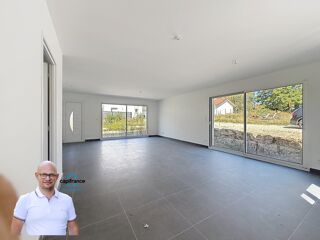Vente Maison Dpt Isère (38), à vendre LES ABRETS maison P5 plain pied de 105,7 m² sur 400m2 de terrain Les abrets