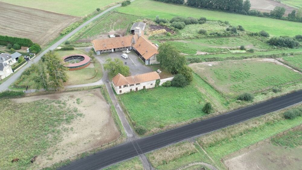 Vente Propriété/Château Dpt Aisne (02), à vendre COUCY LE CHATEAU AUFFRIQUE  superbe corps de ferme sur 17 hectares Coucy le chateau auffrique