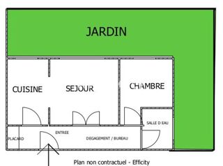  Appartement � vendre 2 pi�ces 55 m�