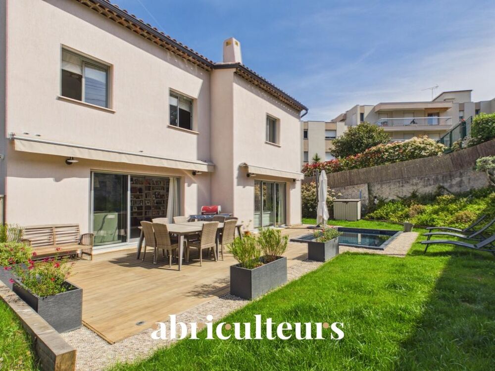 Vente Maison Maison familiale contemporaine – 120 m² – DPE A – 3 chambres – Jardin 300 m² – Mini-piscine éco – Centre Saint-Laurent-du-Var Saint laurent du var