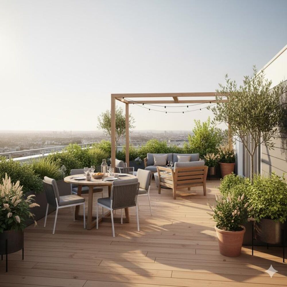 **DUPLEX 5 PIÈCES EN DERNIER ÉTAGE AVEC TERRASSE EXCEPTIONNELLE**