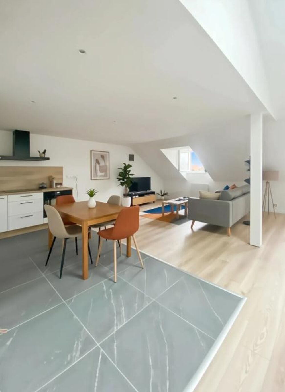 Duplex de 3 pièces vendu loué - 87m² - Valenciennes