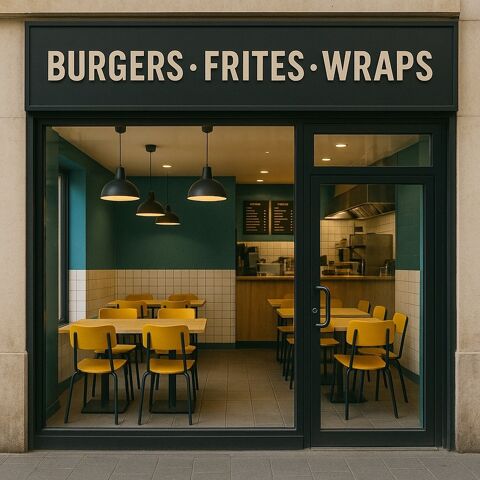 Restauration rapide/Snacking � CA 280 000 � / EBE 115 000 � � Vente &agrave; 1,6x l'EBE - Aude (11) 185000 11100 Narbonne