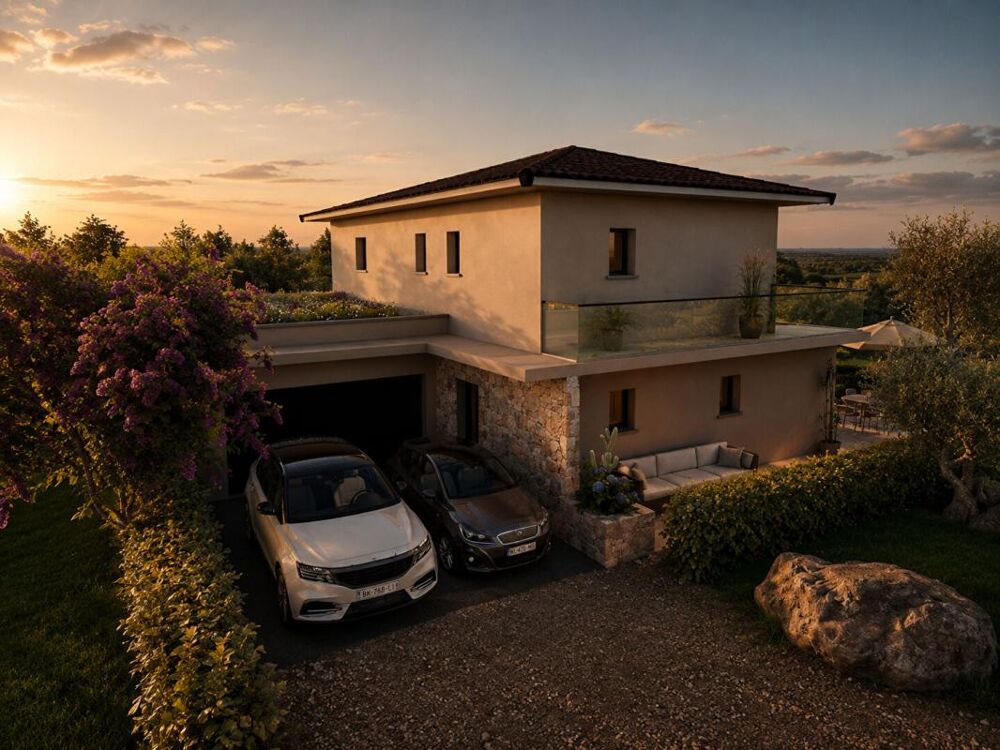 Vente Terrain Pianottoli-Caldarello - Terrain à bâtir avec projet de villa  de 150 m² et piscine Pianottoli caldarello