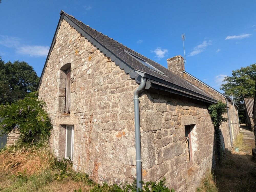 Vente Maison PLOUAY MAISON EN PIERRE SOUS ARDOISES 1 PIÈCE DE 50M² ENVIRON PARCELLE DE 140m² ENVIRON AVEC UN PUITS Plouay