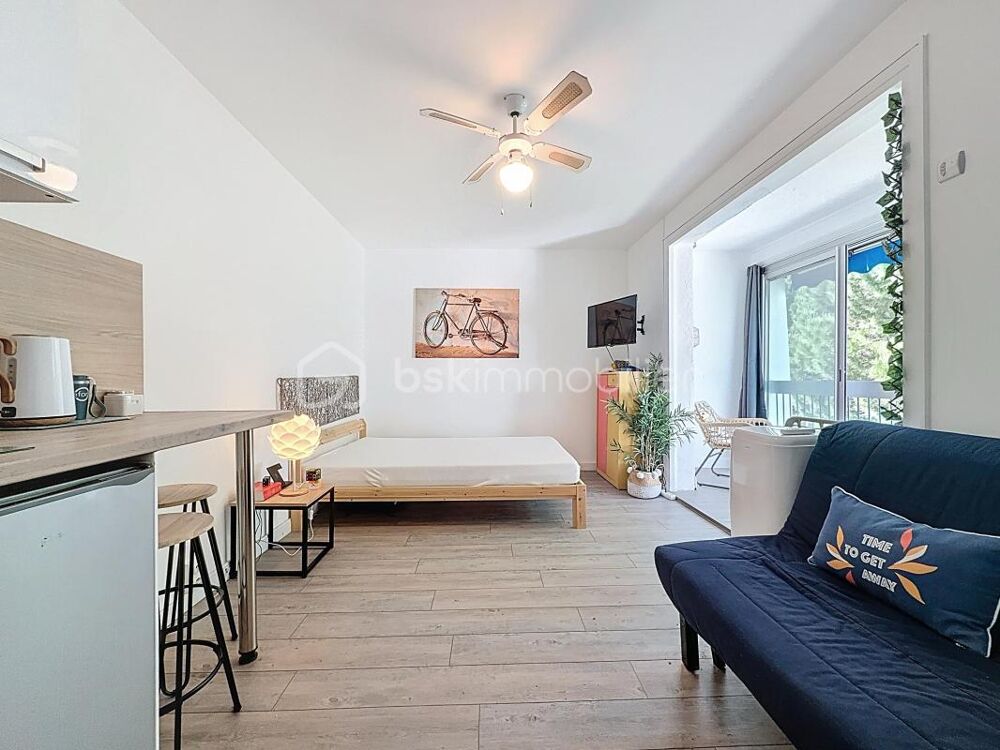 Vente Appartement STUDIO 26m2 RÉNOVÉ POINT ZÉRO AVEC PARKING La grande motte