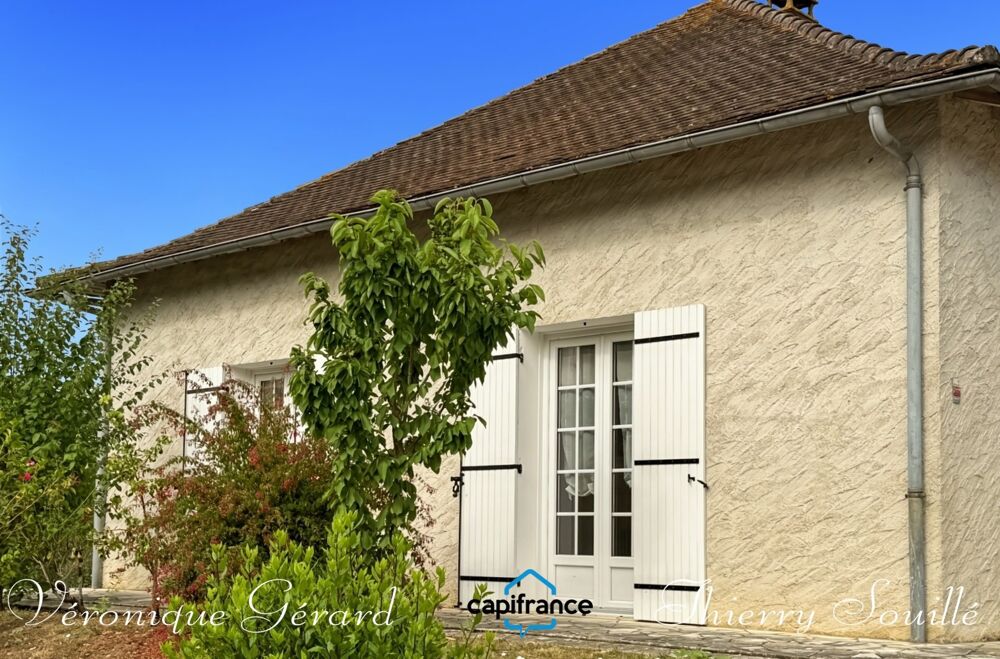 Maison viager à vendre libre 4 pièces VILLEFRANCHE DE LONCHAT (24)