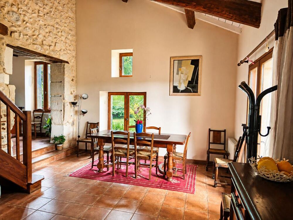 Vente Maison Ancienne Ferme Landaise 240 m2 - 2 logements - 3,7 hectares Montfort en chalosse