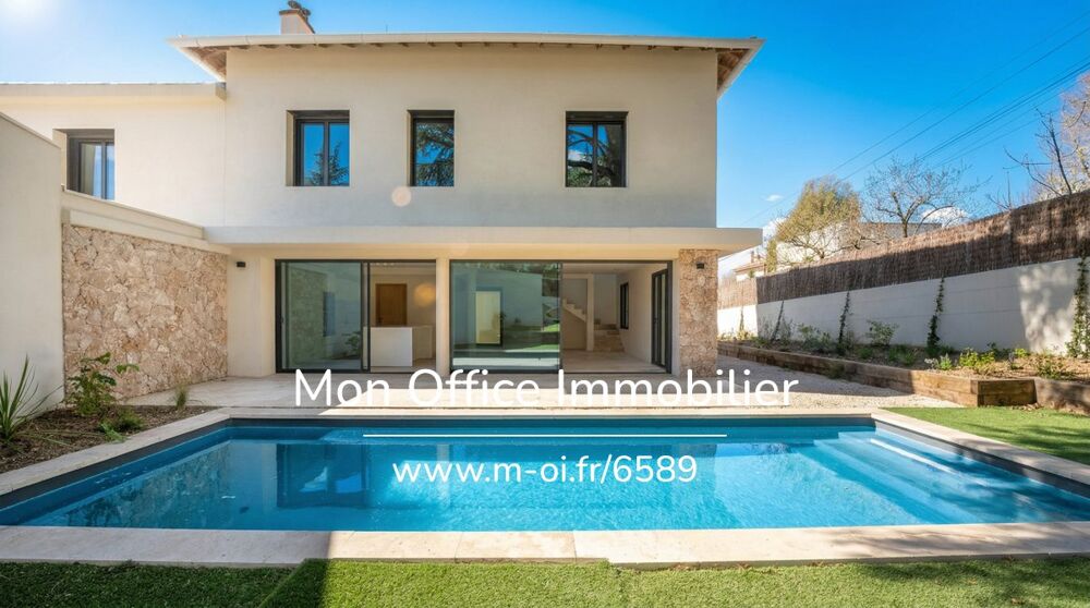 Vente Maison Référence : 6589-VSI - Maison 4 pièces à deux pas d'IBS - Piscine et garage Aix en provence