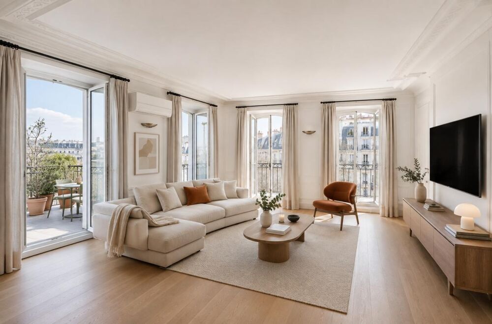 **5 pièces + ETAGE ELEVE - TERRASSE - Proche Metro Hoche