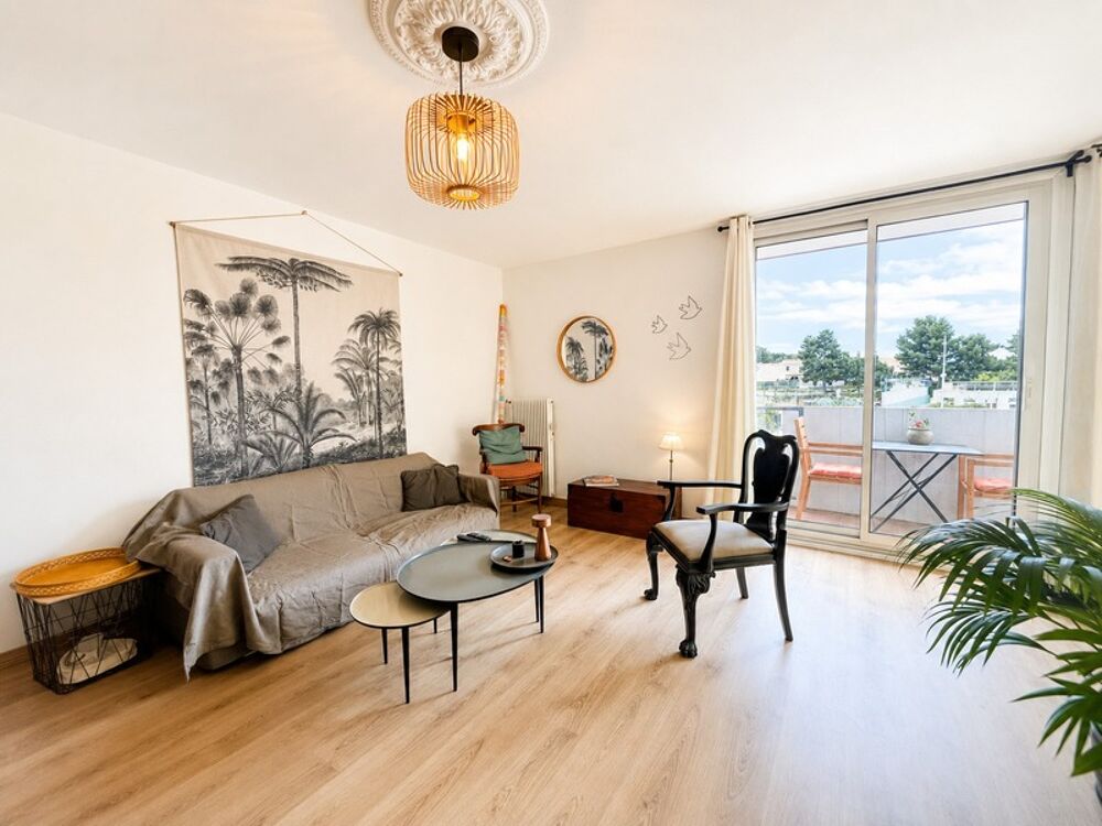 Appartement 3 pièces 80m² - 2 Chambres - Dernier étage - Cave - Parking - Mas Drevon - Tram L2