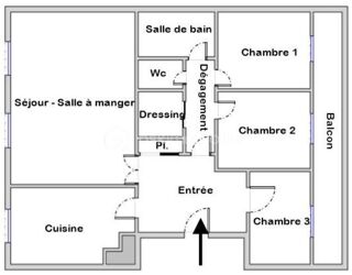  Appartement � vendre 4 pi�ces 86 m�