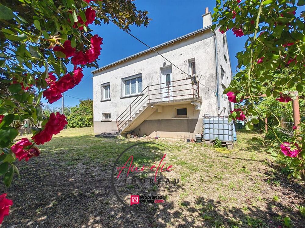 Maison sur sous sol Ascheres Le Marche, grenier aménageable, jardin