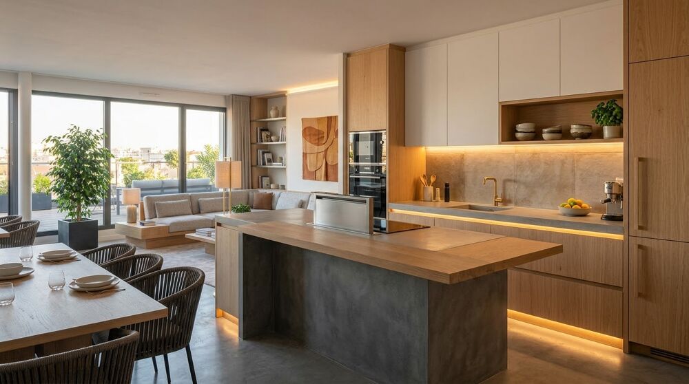Vente Appartement - RARE T5 au DERNIER ETAGE avec GRANDE TERRASSE, PARKING, PROCHE TRANSPORTS - Aubervilliers