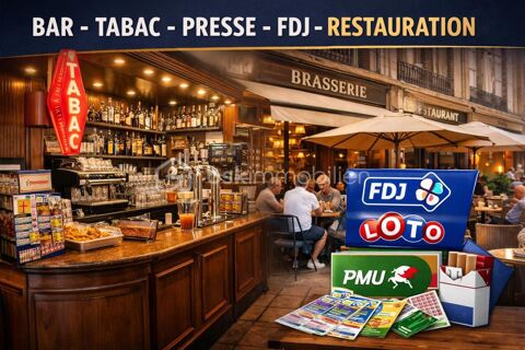   FONDS DE COMMERCE BAR – BRASSERIE – FDJ / LOTO EMPLACEMENT PREMIUM – CENTRE-VILLE 
