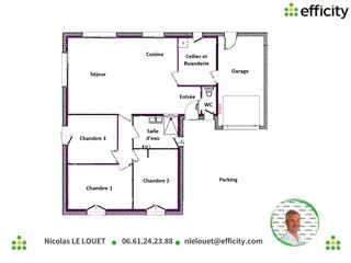  Maison � vendre 4 pi�ces 90 m�