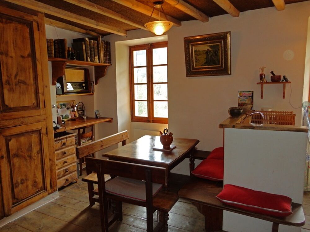 Vente Maison Dpt Pyrénées Orientales (66), à vendre OLETTE Maison P4 en pierres de 84 m² - terrain 809 m² Olette