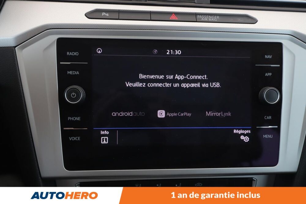 Passat 1.5 TSI EVO BlueMotion Tech Connect DSG7 150 ch 2019 occasion 92130 Issy-les-Moulineaux