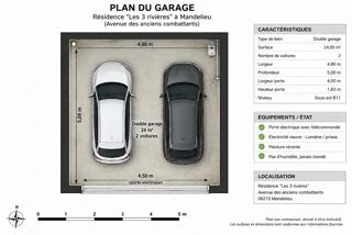  Parking / Garage à vendre 24 m²