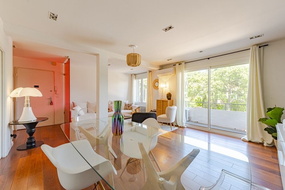 Appartement à vendre 3/4 pièces MARSEILLE 8EME arrondissement. Carré d'Or. Jardin, terrasse, balcon, cave, garage