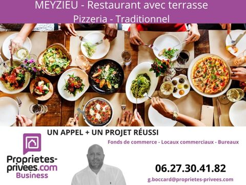 MEYZIEU - RESTAURANT 300 m², TERRASSE, PIZZERIA 297000 69330 Meyzieu