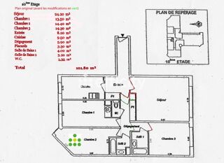  Appartement à vendre 4 pièces 100 m²