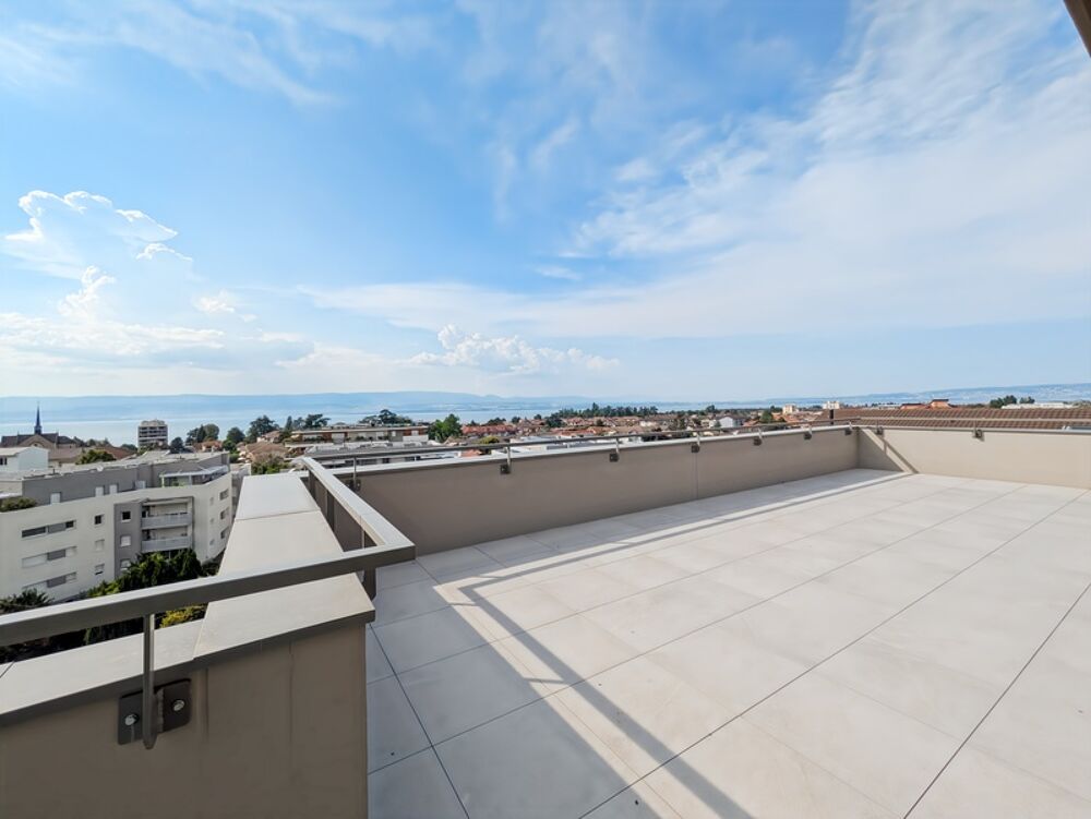 Vente Appartement à vendre attique 4 pièces THONON LES BAINS (74) - EXCEPTIONNEL – APPARTEMENT 4 PIÈCES EN ATTIQUE AVEC VUE PANORAMIQUE SUR LE LAC Thonon les bains
