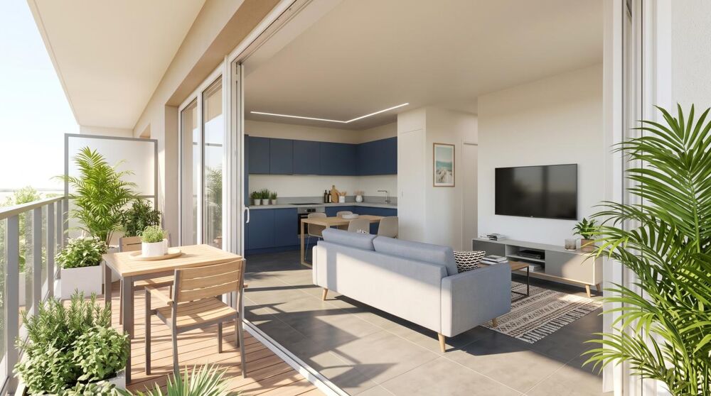 APPARTEMENT 2 PIECES QUAI GALLIENI AVEC BALCON ORIENTE PLEIN SUD
