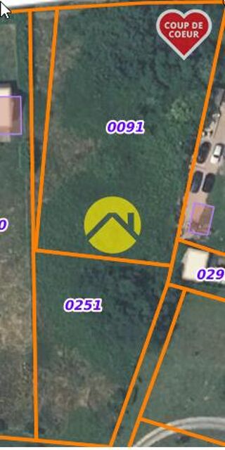  Terrain  vendre 2845 m