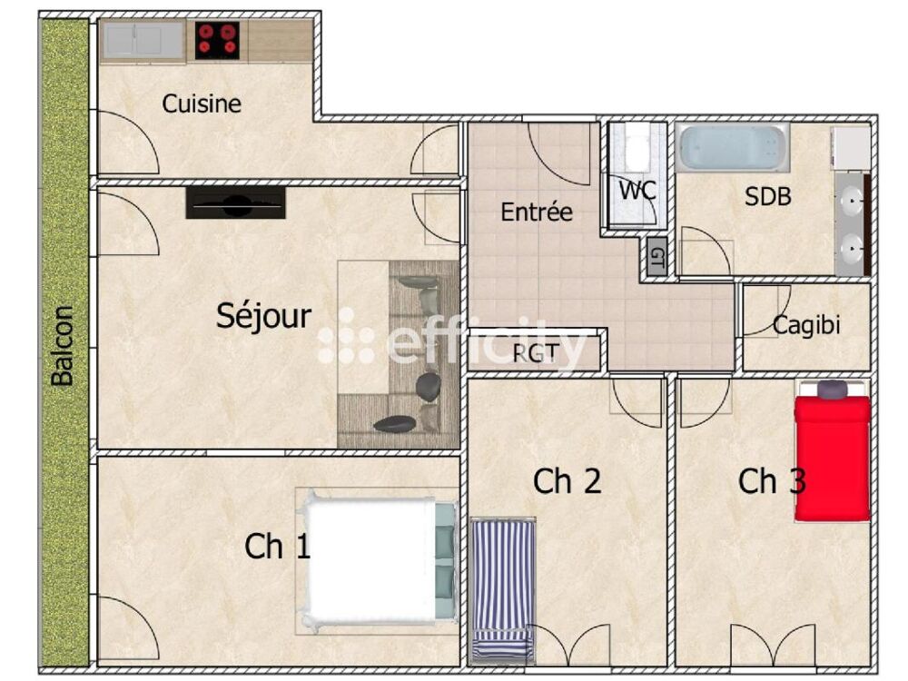 Vente Appartement Appartement Osny